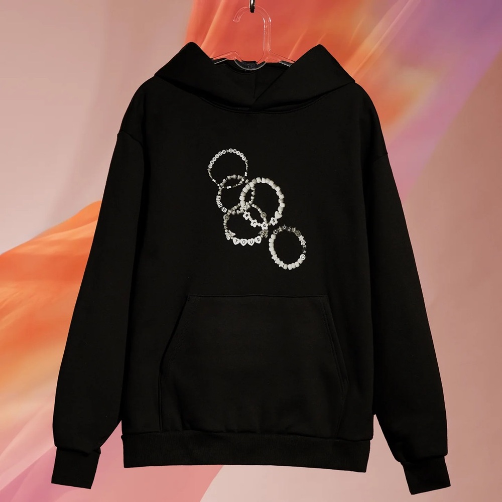 Taylor Swift ERAS Tour Official Friendship Bracelet Sweatshirt Hoodie Hoody 3XL